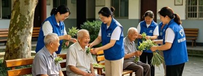 端午送安康 铭世达团队爱心暖夕阳