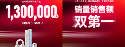 三大平台销量第一，迈从618收官定义国产新高度