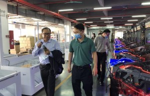 文旅部一行莅临华立科技产业园考察指导，董事长苏本立全程陪同